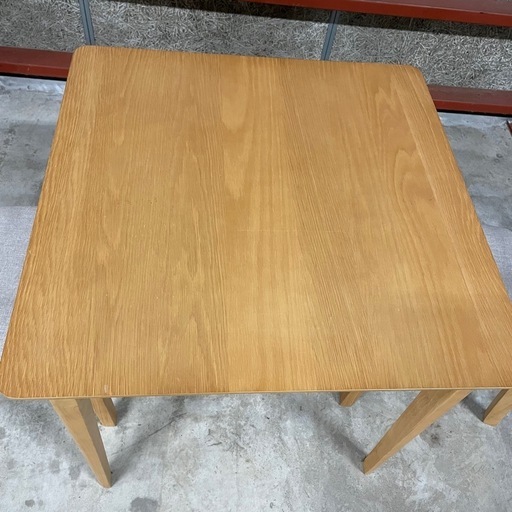 2人掛け ダイニングテーブル3点セット チェア 木製　タンスのゲン