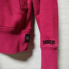 MSGR　メンズM　カーディガン・ピンクの画像