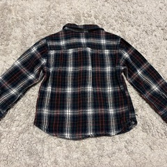子供服 EDWIN 長袖シャツ 厚手 100cmの画像