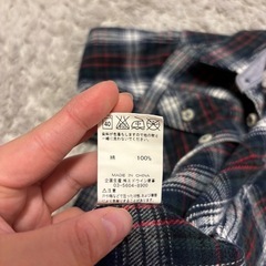 子供服 EDWIN 長袖シャツ 厚手 100cmの画像
