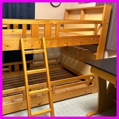 【お引渡し者決定】 ★☆ ニトリ 木製 二段ベット☆★
