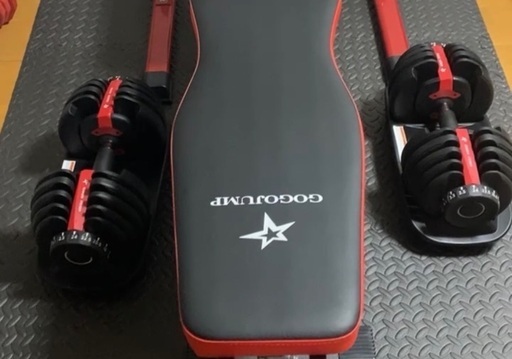 可変ダンベルダイヤル式24キロ　2個セット