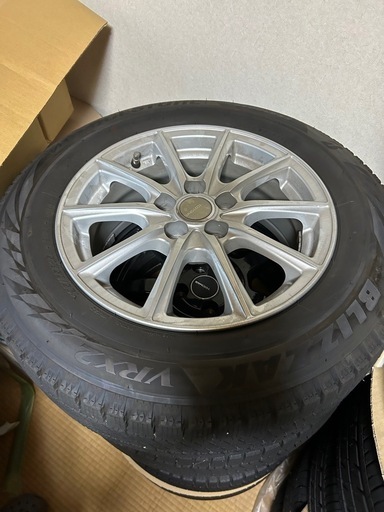 (予定者来ましました)スタッドレスタイヤ・ホイール4本セット195/65/15