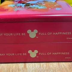 ミッキー&ミニー　ドナルド&デイジー　ディズニー☆重箱　二段　おせち　④の画像