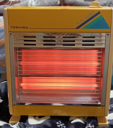 東芝　電気ストーブ　昭和レトロ