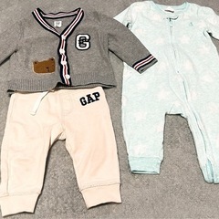 GAPベビー服70 3点セット　ディズニー