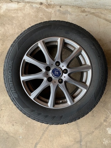 履き替え無料
スタッドレスタイヤホイール付*215/60R16* ヴェゼル, オデッセイ ,CX-3,WR-V用