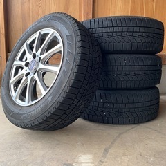 履き替え無料
スタッドレスタイヤホイール付*215/60R16* ヴェゼル, オデッセイ ,CX-3,WR-V用　の画像