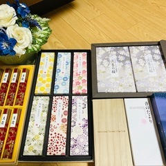 （交渉中です）
【差し上げます】高級線香まとめて