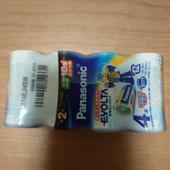 【Panasonic】アルカリ乾電池エボルタ　単ニ2形の画像