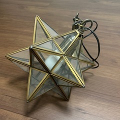ペンダントライト星型