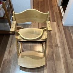 乳幼児用のチェア　katoji製の画像