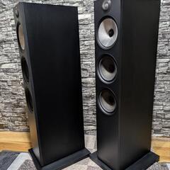 Ｂ＆Ｗ６０３（MB）シリアルナンバー連番元箱付き美品、美音オプションハイグレードケーブル付属、直接引き取り来られる方限定品です。の画像