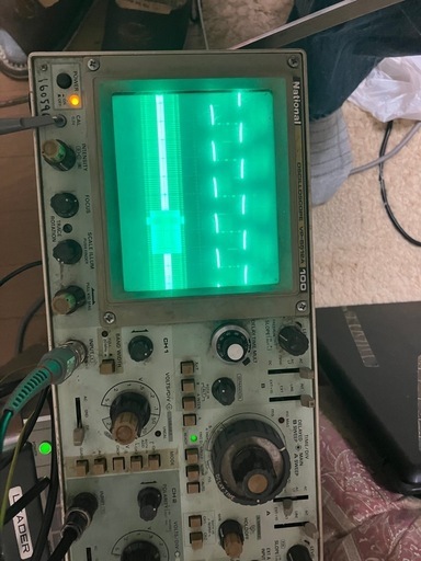 100MHz オシロスコープ松下通信 VP-5512A\n