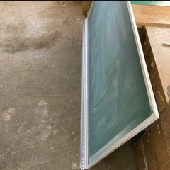 J 特大 学校黒板 壁掛け アルミ 180cm x 90cmの画像