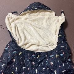 ベビーカー　抱っこ紐　ケープ　防寒の画像
