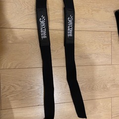 トレーニングギア(パワーベルト・エルボースリーブ・ニースリーブ・リストストラップ)※リストラップ(Fenly)含むの画像