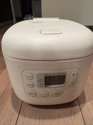 無印良品　炊飯器　3合炊き
