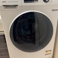 AQUA　ドラム式電気洗濯機　