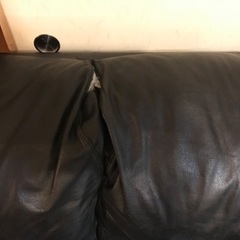 牛皮のソファー