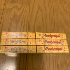 中身一部更新　
ラストチャンス　すき家ポムポムプリンカード 全6種セット レトロ 超希少品 未開封の画像