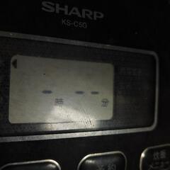 sharp 炊飯器　ks-c5gの画像
