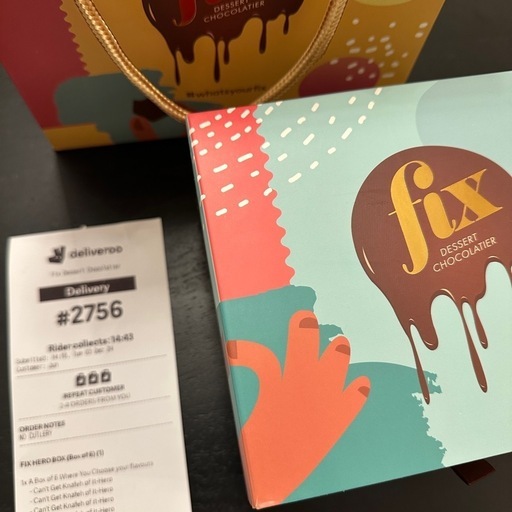 Fix Dessert Chocolatier ドバイチョコ　1枚価格