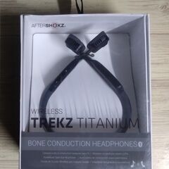 ＃９．SHOKZ TITANIUM　ワイヤレス骨伝導イヤホン　グレー