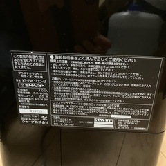 加湿イオン発生機　IG-BK100-B 2009年製の画像