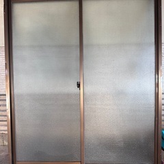網入り窓サッシ枠セットの画像