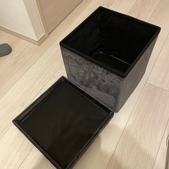 スツール　収納付きの画像