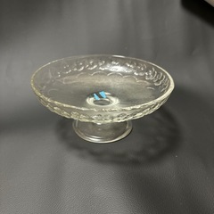 脚付ガラス　コンポート　デザート皿