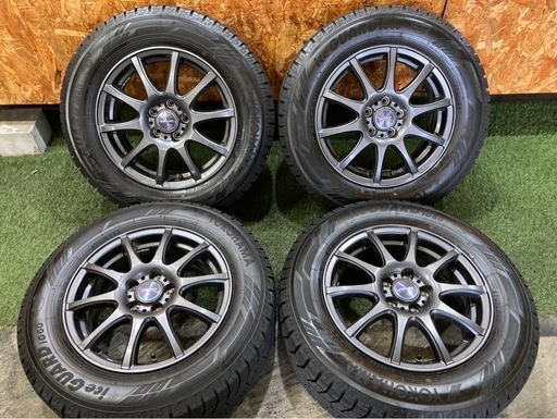 お取引き中、2022年製‼️プリウス等‼️バリ溝スタッドレス‼️195/65R15?YOKOHAMAタイヤ（アイスガードiG60）?