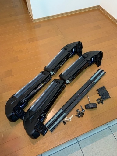 カーメイト inno UK729車載 ルーフキャリア スキー スノーボード 専用キャリア ルーフオンタイプ デュアルアングル　スペイド