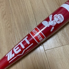 【新品未使用】ZETT 木製トレーニングバット　パワフルプロ野球コラボ の画像