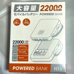 ワイヤレスイヤホン&モバイルバッテリーの画像