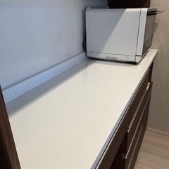 ニトリ　食器棚　リガーレ160の画像
