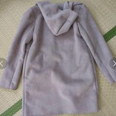 レディース　コート　くすみピンクの画像