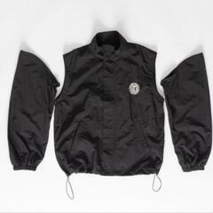 未使用　kutir スタンドネックナイロンブルゾン　2wayの画像