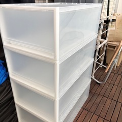 無印良品　衣装ケース4個