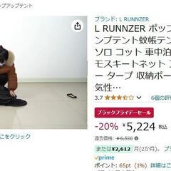 新品テントの画像