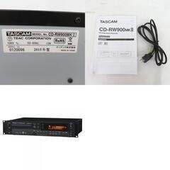 ティアック TASCAM (タスカム)  CDレコーダー/プレーヤー 業務用CDレコーダー CD-RW900MKII ※リモコン欠品 【コンプオフ金沢野々市店】の画像