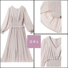 新品/値下げ春GRLSOUL'd OUT商品/売切の人気商品！Mサイズ新品未使用無地ワンピース・体型隠し・妊婦マタニティーワンピ春も大活躍♡の画像