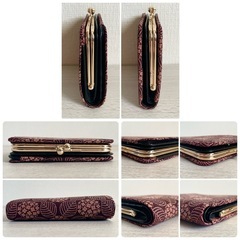 ☆お値引可能☆【美品】印傳屋  財布 がま口財布 Wallet 紫陽花柄の画像