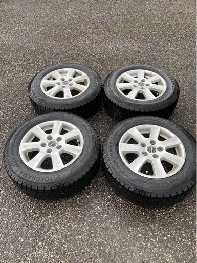 スタッドレスタイヤ　ヨコハマアイスガード　195/65R15  バリ溝