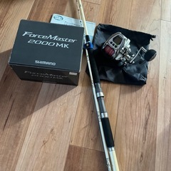 【美品】※写真追加　シマノ　フォースマスター 2000 MK 電...