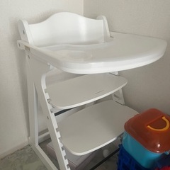 ホワイト　ハイチェア　最終値下げ