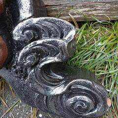 時代物　鬼瓦恵比寿様の画像