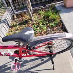 子供用24インチ自転車赤の画像