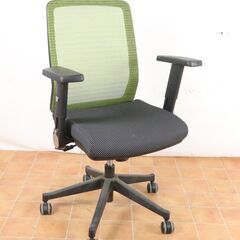 コイズミ JG4チェア グリーン JG41386GR デスクチェ...